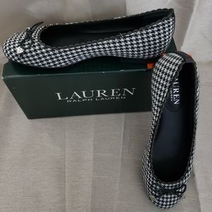 LAUREN Ralph Lauren Glennie II Flats Houndstooth